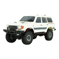 HOBBY PLUS 1/18 LC-80 RTR SCALE CRAWLER (WHITE) HBP18-240040