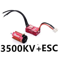 Surpass Rocket V2 Red Mini-z 1410 brushless motor 3500kv w/Red 18A ESC combo set SUR-88193