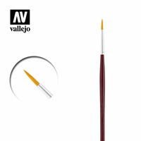 Vallejo Brushes - Round Synthetic Brush N0. 2/0 B02020