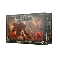 LEGIONS IMPERIALIS: REAVER BATTLE TITAN WITH MELTA CANNON AND CHAINFIST