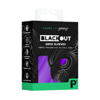 Blackout Deck Sleeves - Purple