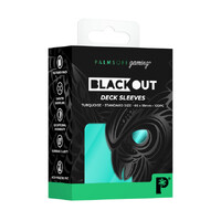 Blackout Deck Sleeves - Turquoise