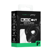 Blackout Deck Sleeves - White