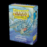 Sleeves - Dragon Shield Japanese - Box 60 - Sapphire Matte AT11128