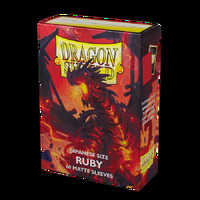 Sleeves - Dragon Shield Japanese - Box 60 - Ruby Matte AT11137