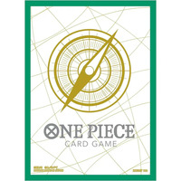 One Piece Card Game Official Sleeves Set 5 - Standard Green/Yellow