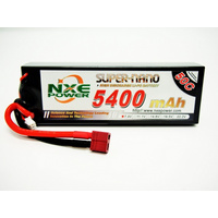 5400HC502SDEAN - NXE 7.4v 5400mah 50c H/case Lipo w/Dean