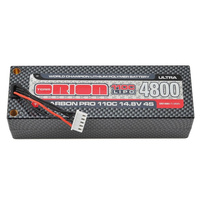 ORI14084 Team Orion Carbon Pro Ultra LiPo 4800 110C 14.8V XS 36mm Pack 5mm