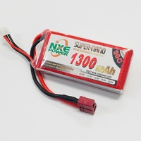 NXE1300SC302SDEAN NXE 7.4v 1300mah 30c Soft case w/Deans
