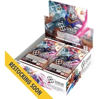Gundam Card Game Newtype Rising [GD01] Booster Box sealed x1 (Restock incoming eta 22/8/2025-29/8/2025)