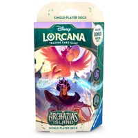 Disney Lorcana TCG: Archazia's Island Amethyst & Steel Starter Deck