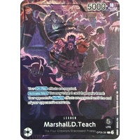 Marshall.D.Teach (English Version 2nd Anniversary Set) - One Piece Promotion Cards (OP-PR) OP09-081