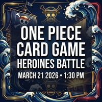 One Piece Card Game Heroines Leader Limited 2026 Saturday 21st Of March 1:30 PM