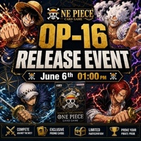 One Piece Card Game [OP16] Sealed Battle  Release Event  Saturday June 6th 2026 1:00 PM