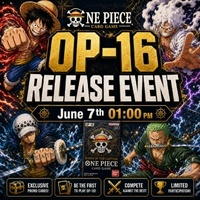 One Piece Card Game [OP16] Sealed Battle  Release Event  Sunday June 7th 2026 1:00 PM