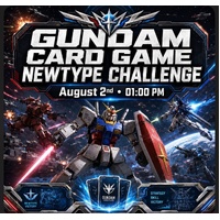 GUNDAM CARD GAME NEWTYPE CHALLENGE 2026 MISSION 4 SATURDAY AUGUST  2ND 2025 1:00 PM