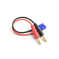 3.5mm Male EC3 Connector to 4.0mm Connector Charging Cable 16AWG 15cm Silicone Wire TRC-4019