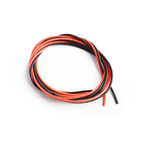 TRC-1307-22 Tornado RC Silicone wire 22AWG 0.06 with 1m red and 1m black