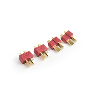 Tornado RC Dean Plug with grids A Male 4pcs/bag TRC-0103M