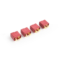 Tornado RC Dean Plug with grids A Female 4pcs/bag TRC-0103F