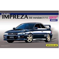 FUJIMI SUBARU IMPREZA STI VER IV/VI W/WINDOW FRAME MASKING SEAL (ID-99) PLASTIC MODEL KIT FUJ03939