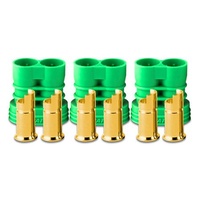 Castle Creations Polarized Bullet Connector 6.5mm, Female (3x) - CSE011006900