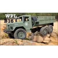 WPL B16 1/16 RC Military Truck RTR WPL-B16