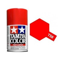 TS-8 Tamiya For Plastics: Italian Red T85008