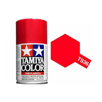 TS-36 Tamiya For Plastics: Fluorescent Red T85036