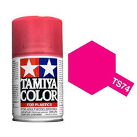T85074 TS-74 Tamiya For Plastics: Clear Red 