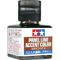 Tamiya Panel Line Colour Brown T87132
