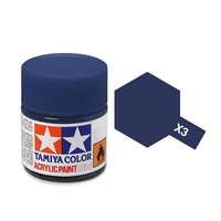 Tamiya Mini Acrylic X-3 Royal Blue - 10ml Bottle T81503