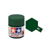 Tamiya Mini Acrylic X-5 Green - 10ml Bottle T81505
