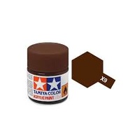 Tamiya Mini Acrylic X-9 Brown - 10ml Bottle T81509