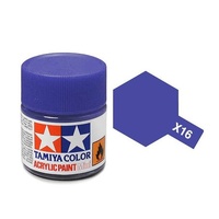 Tamiya Mini Acrylic X-16 Purple - 10ml Bottle T81516