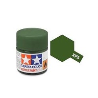 Tamiya Mini Acrylic XF-5 Flat Green - 10ml Bottle T81705
