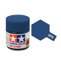 Tamiya Mini Acrylic XF-8 Flat Blue - 10ml Bottle T81708