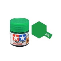 Tamiya Mini Acrylic Clear Green X-25 T81525