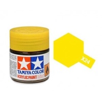 Tamiya Mini Acrylic X-24 Clear Yellow - 10ml Bottle T81524