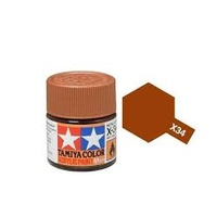 Tamiya Mini Acrylic X-34 Met Brown - 10ml Bottle T81534