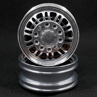 XS-15460 Xtra Speed Aluminum Front Wheel 20 Spoke For Tamiya 1/14 Tractor Truck 2pcs