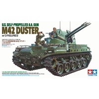 74-T35161 Tamiya 1/35 M42 DUSTER w/3 Figures