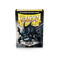 Sleeves - Dragon Shield - Box 60 - Matte Black Standard Size