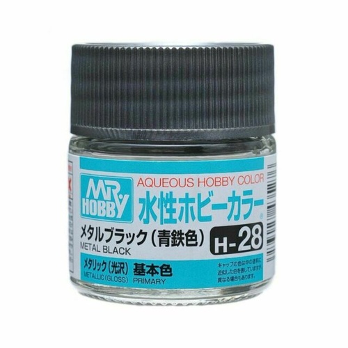 GN H028 Aqueous Metalllic Gloss Black