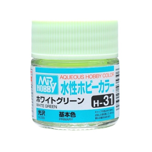 GN H031 Aqueous Gloss White Green