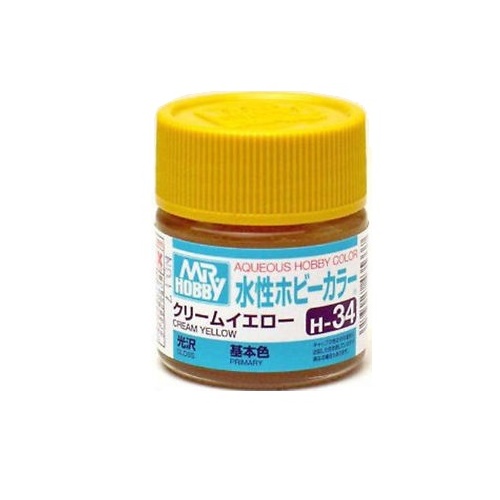 GN H034 Aqueous Gloss Cream Yellow