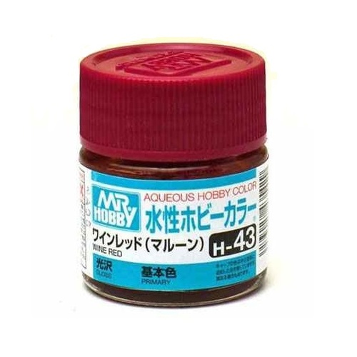GN H043 Aqueous Gloss Wine Red