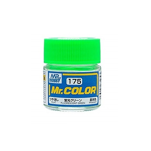 GN C175 Mr Color Gloss Fluorescent Green