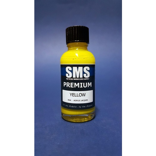 PL05 Premium Acrylic Lacquer YELLOW 30ml