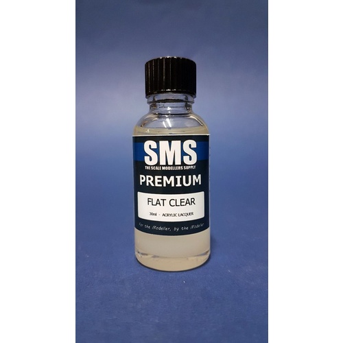 PL10 Premium Acrylic Lacquer FLAT CLEAR 30ml